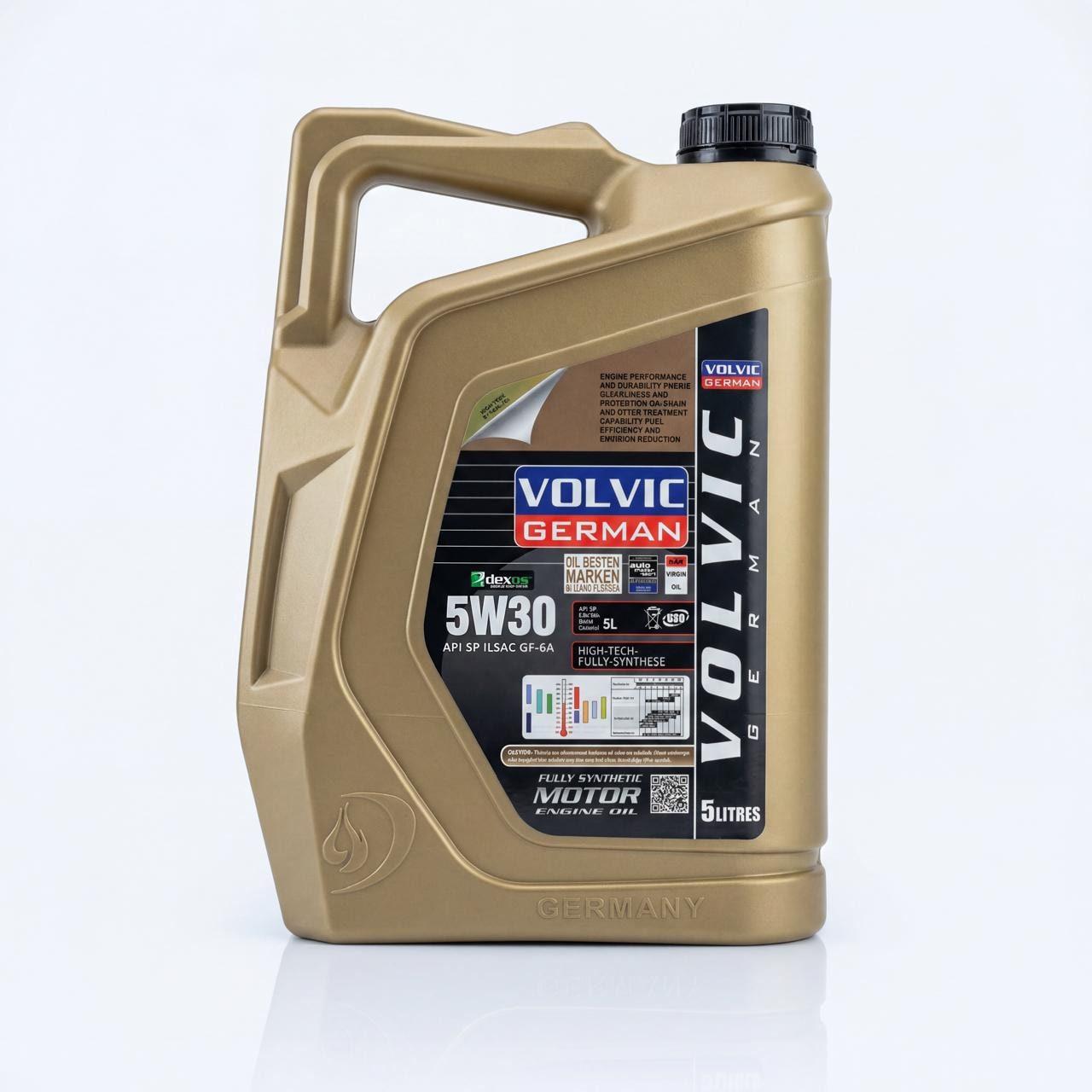 Volvic German 5W-30 full synthetic engine oil 5 litres